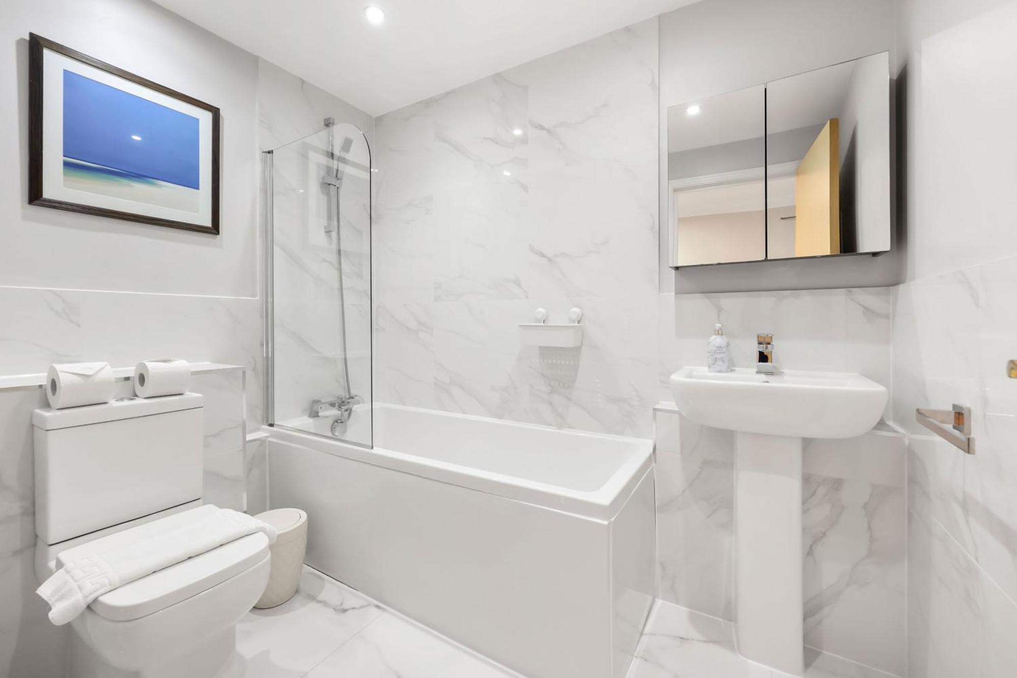 Appartamento 2 Bedroom Short Term & Flexible Renting Canary Wharf With Free Parking And Free Wifi
